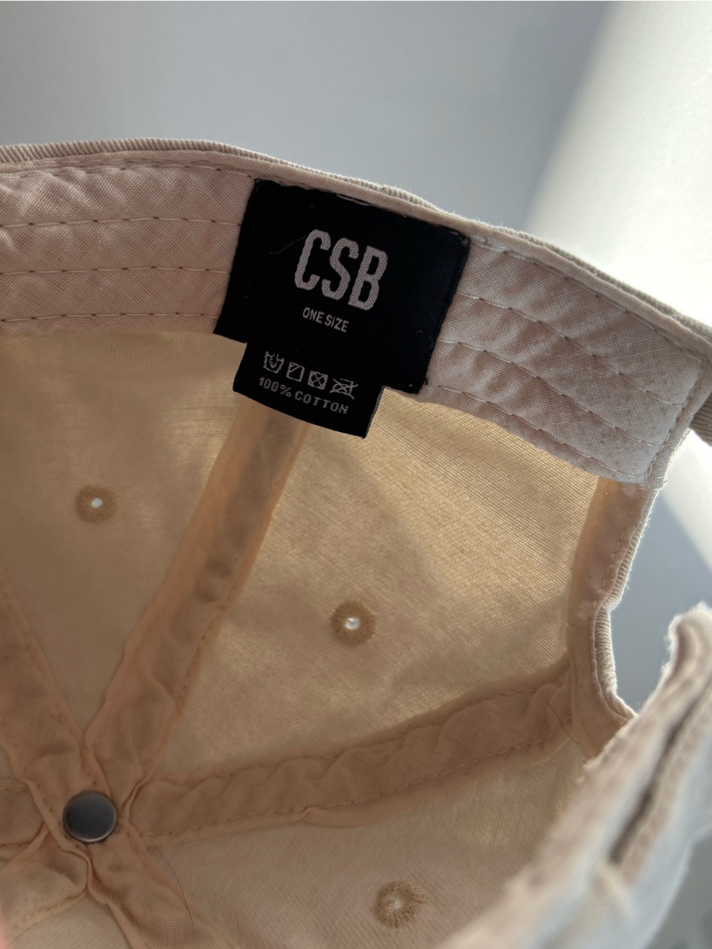 CSB - Classic Baseball Cap - Picture 8 of 8